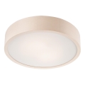 Plafondlamp 2xE27/60W/230V dennenhout
