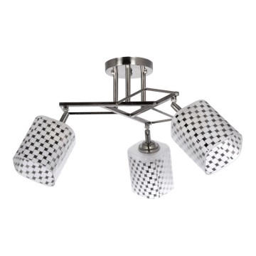 Plafondlamp 3x E27 / 60W / 230V
