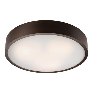 Plafondlamp 3xE27/60W/230V dennenhout