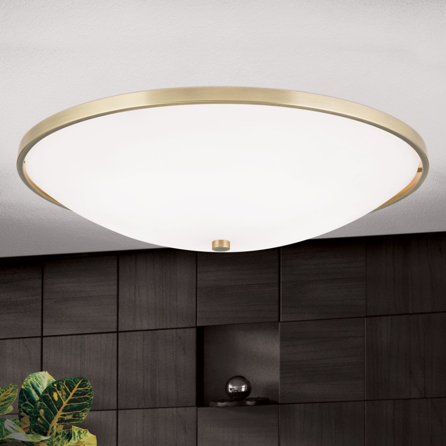 Plafondlamp AIDA 5xE27/60W/230V diameter 56,5 cm messing