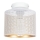 Plafondlamp ALDO 1xE27/60W/230V diameter 20 cm wit
