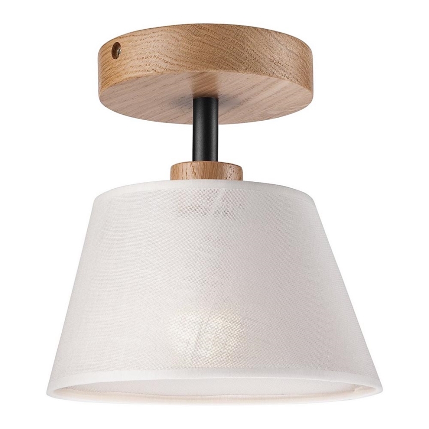 Opbouwlamp ANTONIO 1xE14/60W/230V wit/eiken