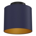 Plafondlamp ARDEN 1xE27/15W/230V Ø 18 cm blauw