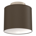 Plafondlamp ARDEN 1xE27/15W/230V Ø 18 cm zwart