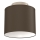 Plafondlamp ARDEN 1xE27/15W/230V Ø 18 cm zwart