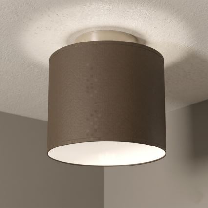 Plafondlamp ARDEN 1xE27/15W/230V Ø 18 cm zwart