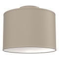 Plafondlamp ARDEN 1xE27/15W/230V Ø 25 cm beige
