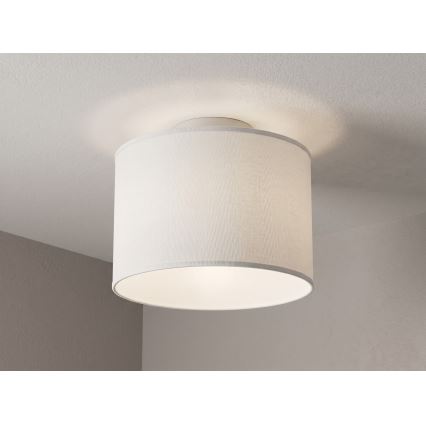 Plafondlamp ARDEN 1xE27/15W/230V Ø 25 cm wit