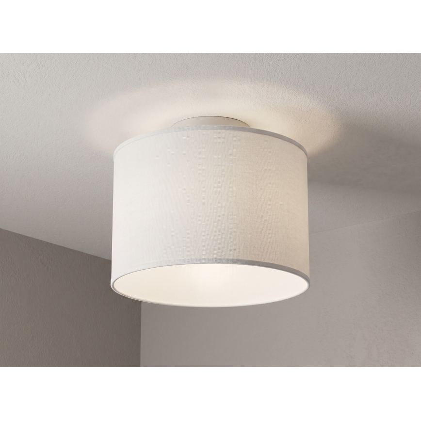 Plafondlamp ARDEN 1xE27/15W/230V Ø 25 cm wit