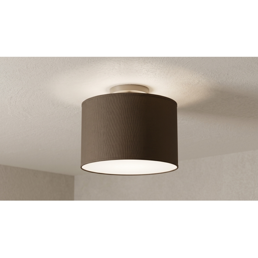 Plafondlamp ARDEN 1xE27/15W/230V Ø 25 cm zwart