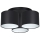 Plafondlamp ARDEN 3xE27/60W/230V zwart/wit