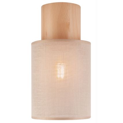 Plafondlamp ARI 1xE27/60W/230V Ø 16 cm beige