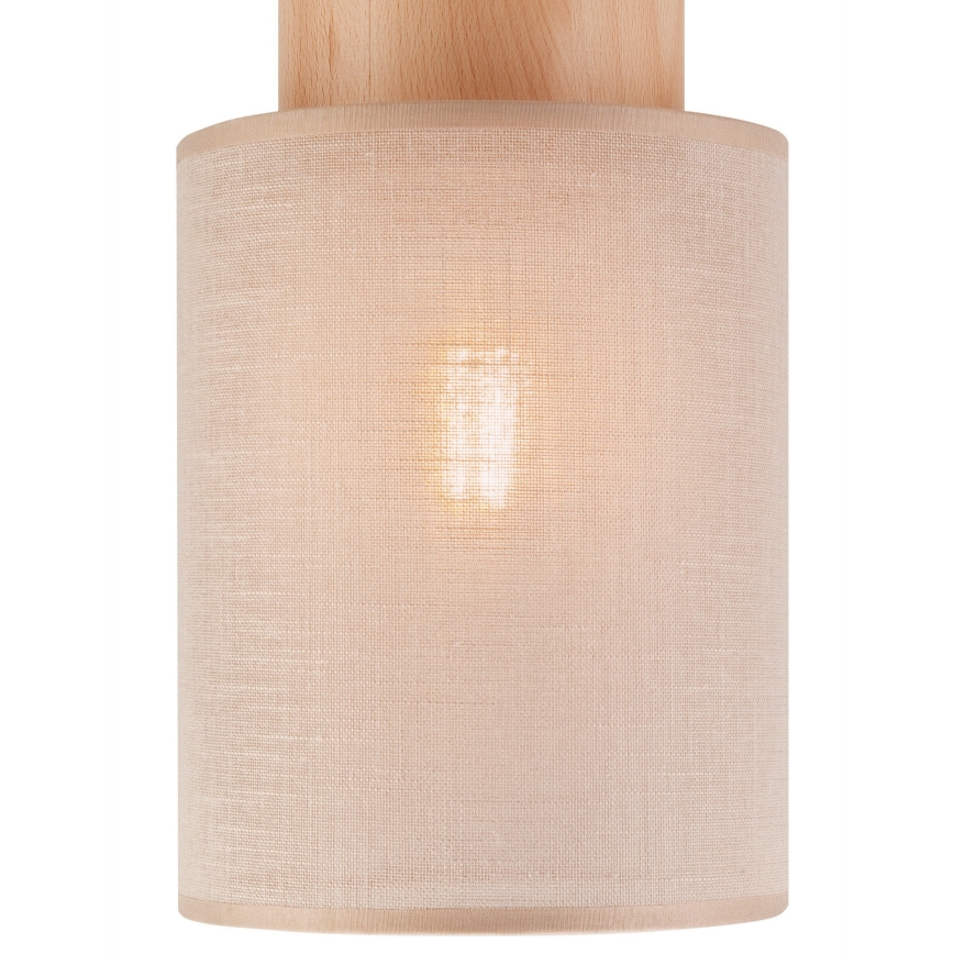 Plafondlamp ARI 1xE27/60W/230V Ø 16 cm beige