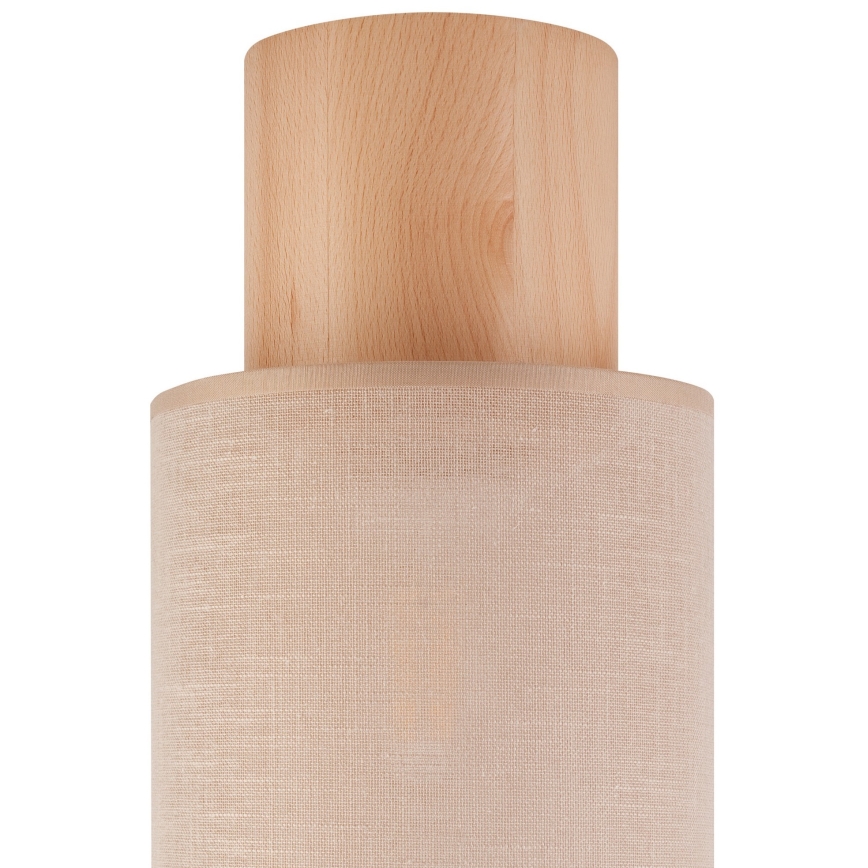 Plafondlamp ARI 1xE27/60W/230V Ø 16 cm beige