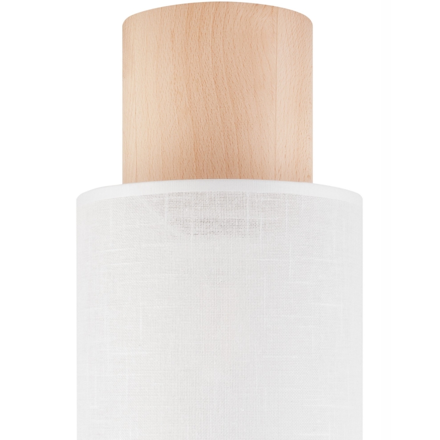 Plafondlamp ARI 1xE27/60W/230V Ø 16 cm wit