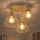 Plafondlamp AUDREY 3xE27/60W/230V beige