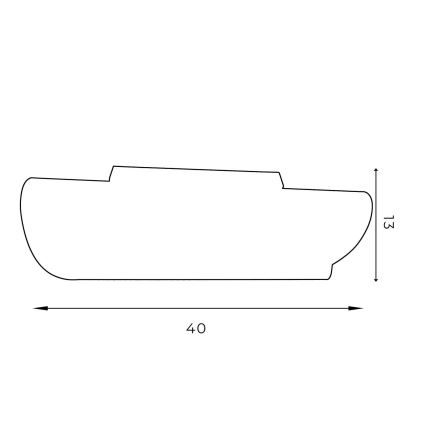 Plafondlamp BARBOS 2xG9/8W/230V zwart