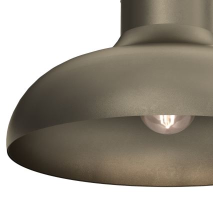 Plafondlamp BASCA 1xE27/15W/230V pr. 40 cm bronskleurig