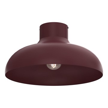 Plafondlamp BASCA 1xE27/15W/230V Ø 40 cm bordeaux
