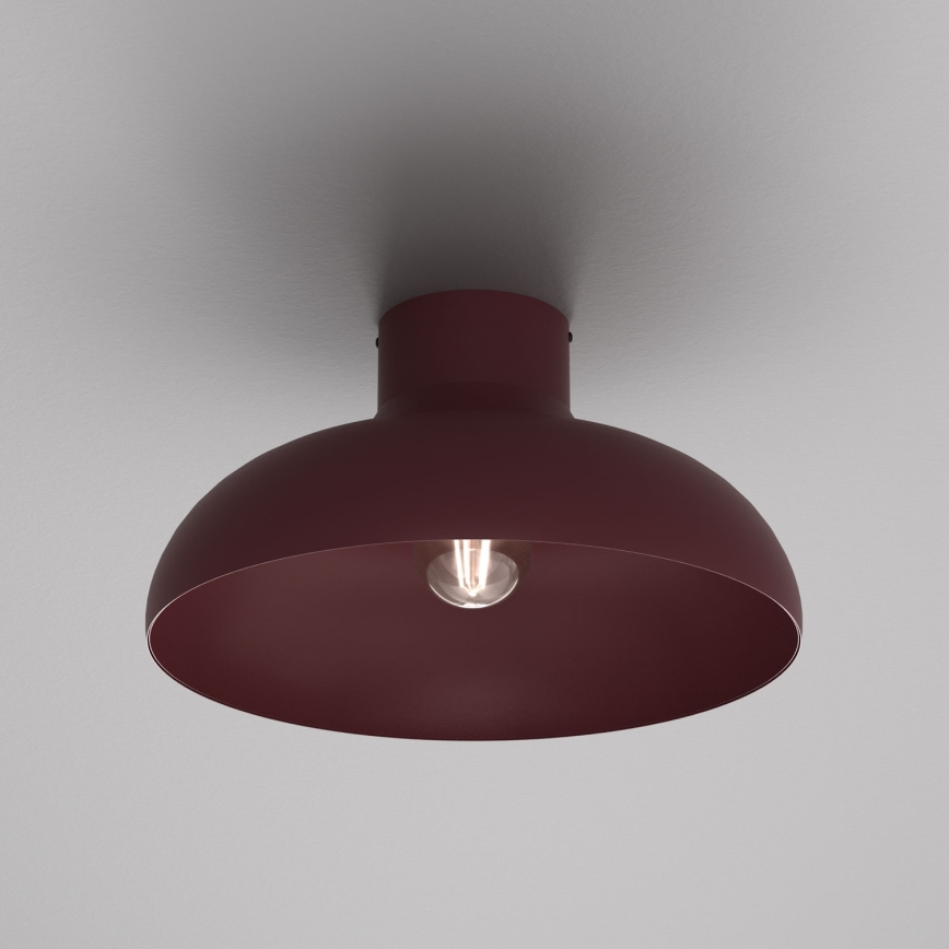Plafondlamp BASCA 1xE27/15W/230V Ø 40 cm bordeaux