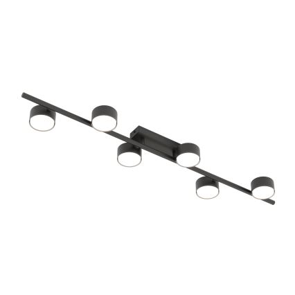 Plafondlamp BET 6xGX53/12W/230V zwart