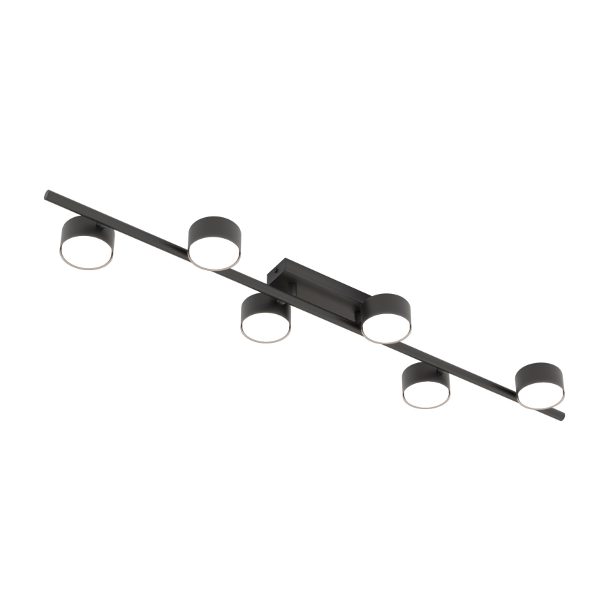 Plafondlamp BET 6xGX53/12W/230V zwart