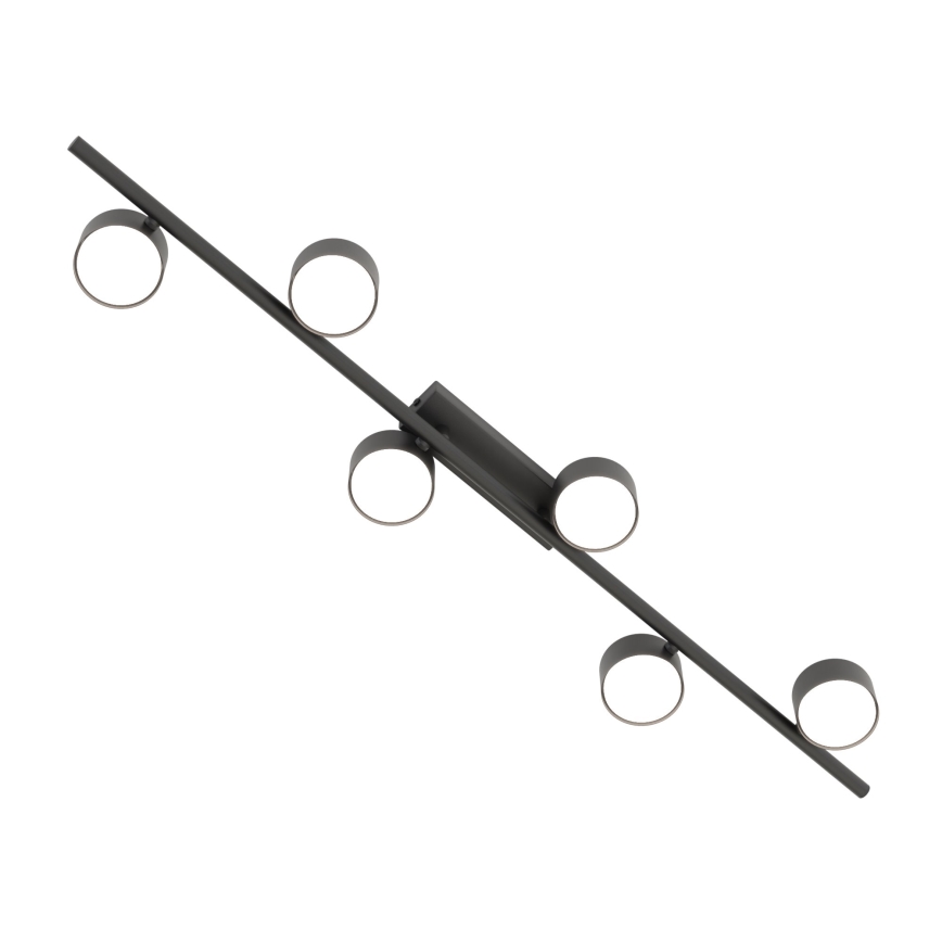 Plafondlamp BET 6xGX53/12W/230V zwart