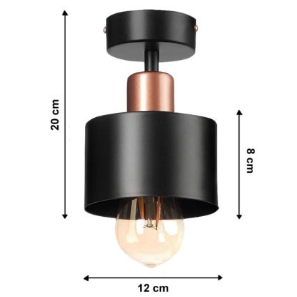 Plafondlamp BODO 1xE27/60W/230V