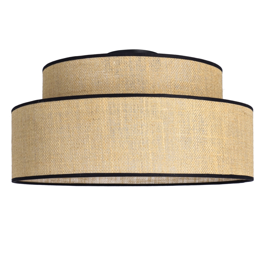 Plafondlamp BOHO 1xE27/60W/230V beige