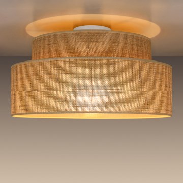 Plafondlamp BOHO 1xE27/60W/230V beige