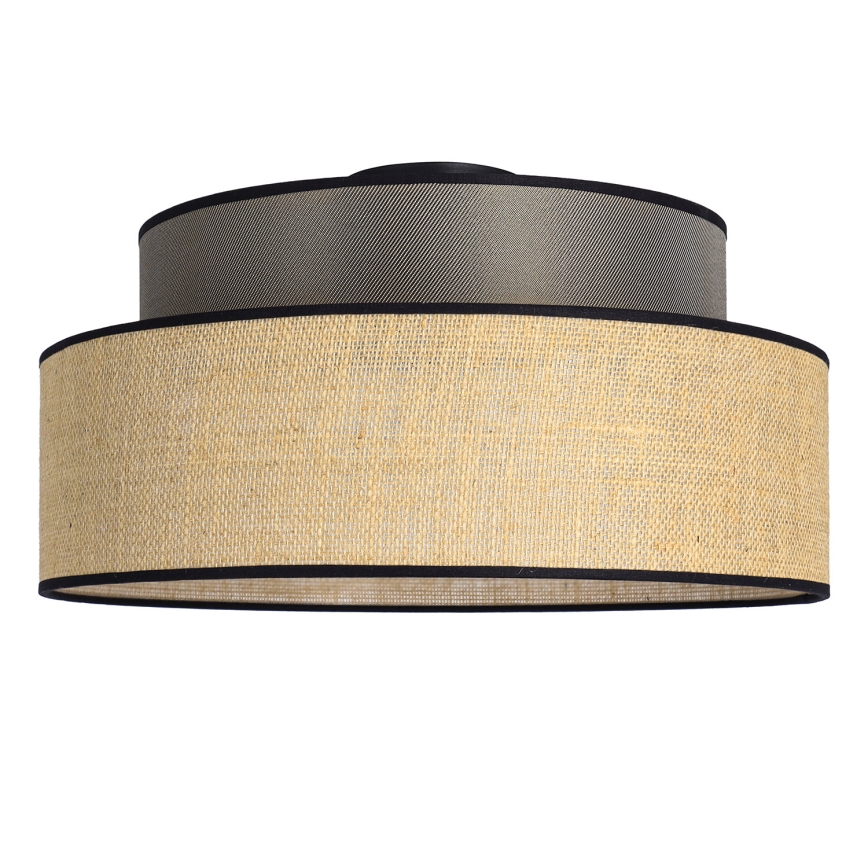Plafondlamp BOHO 1xE27/60W/230V bruin/beige