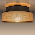 Plafondlamp BOHO 1xE27/60W/230V diameter 40 cm bruin/beige