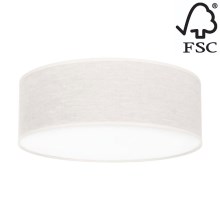 Plafondlamp BOHO 3xE27/25W/230V diameter 38 cm wit – FSC gecertificeerd