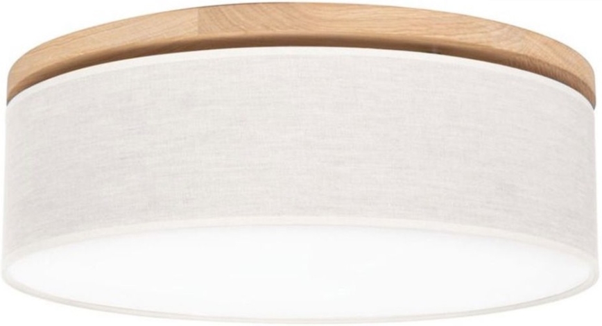 Plafondlamp BOHO 3xE27/25W/230V diameter 48 cm eiken