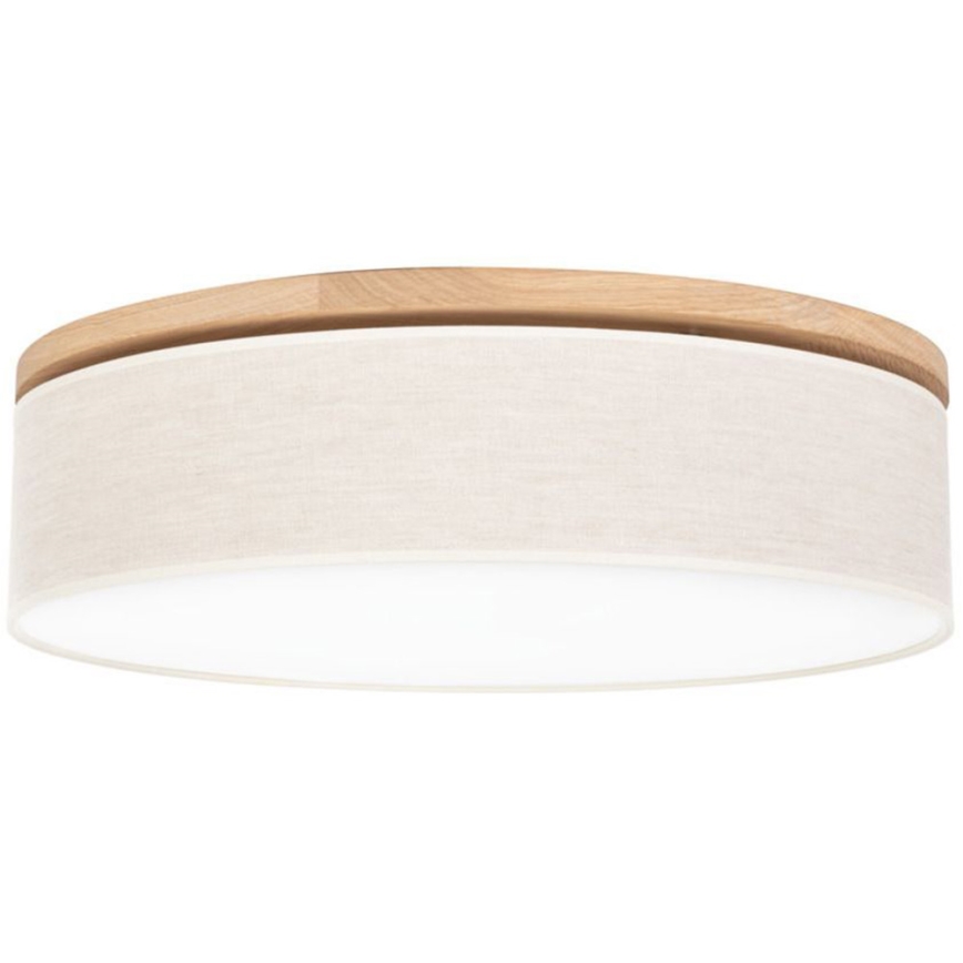 Plafondlamp BOHO 3xE27/25W/230V diameter 58 cm eiken