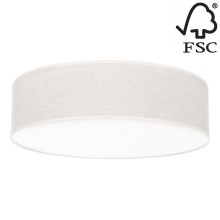 Plafondlamp BOHO 4xE27/25W/230V diameter 48 cm wit – FSC gecertificeerd