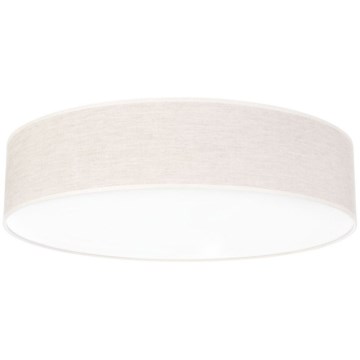 Plafondlamp BOHO 4xE27/25W/230V Ø 58 cm wit