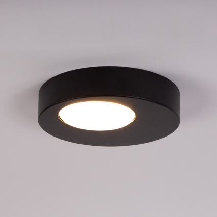 Plafondlamp BROS 1xGX53/12W/230V zwart