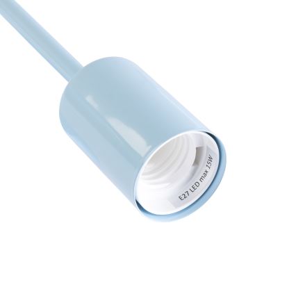 Plafondlamp CAMBRIDGE 4xE27/15W/230V blauw