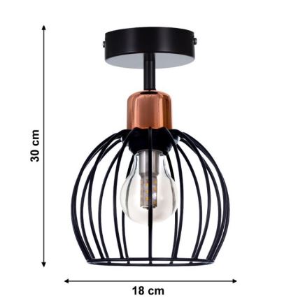 Plafondlamp CELTA 1xE27/40W/230V