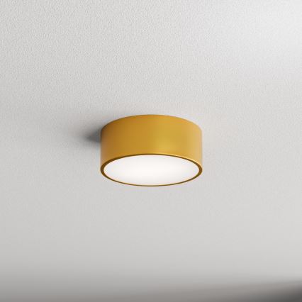 Plafondlamp CLEO 1xE27/24W/230V diameter 20 cm gouden