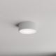 Plafondlamp CLEO 1xE27/24W/230V diameter 20 cm grijs