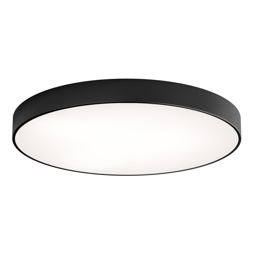 Plafondlamp CLEO 6xE27/24W/230V d. 80 cm zwart
