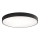 Plafondlamp CLEO 6xE27/24W/230V d. 80 cm zwart