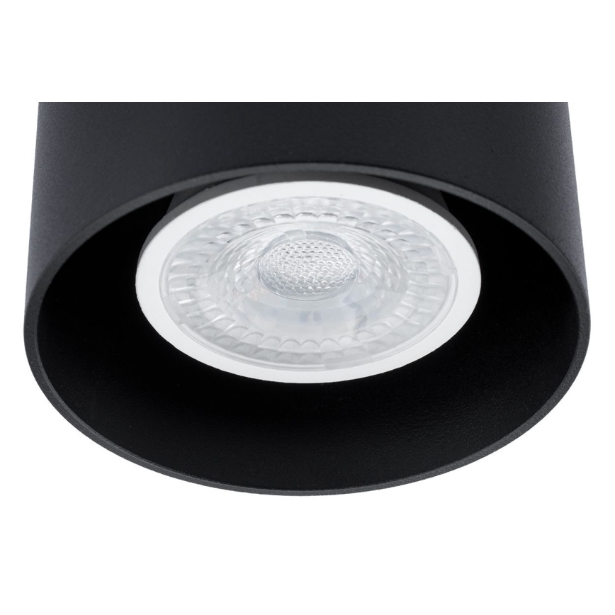 Plafondlamp CREEP 1xGU10/50W/230V zwart