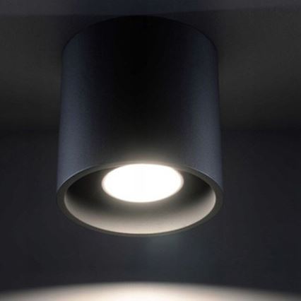 Plafondlamp CREEP 1xGU10/50W/230V zwart