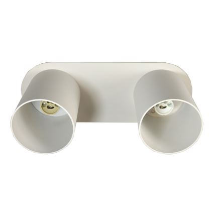 Plafondlamp CREEP 2xGU10/25W/230V wit
