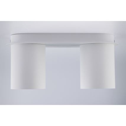 Plafondlamp CREEP 2xGU10/25W/230V wit