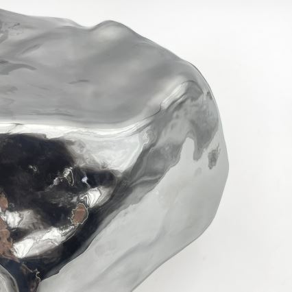 Plafondlamp CRISTAL 1xE14/15W/230V messing/rookzwart