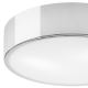Plafondlamp DANTE 1xE27/60W/230V diameter 26 cm glanzend chroom
